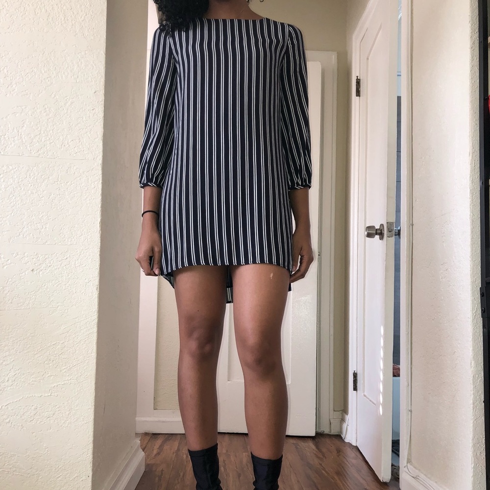 Forever 21 navy blue shift dress
